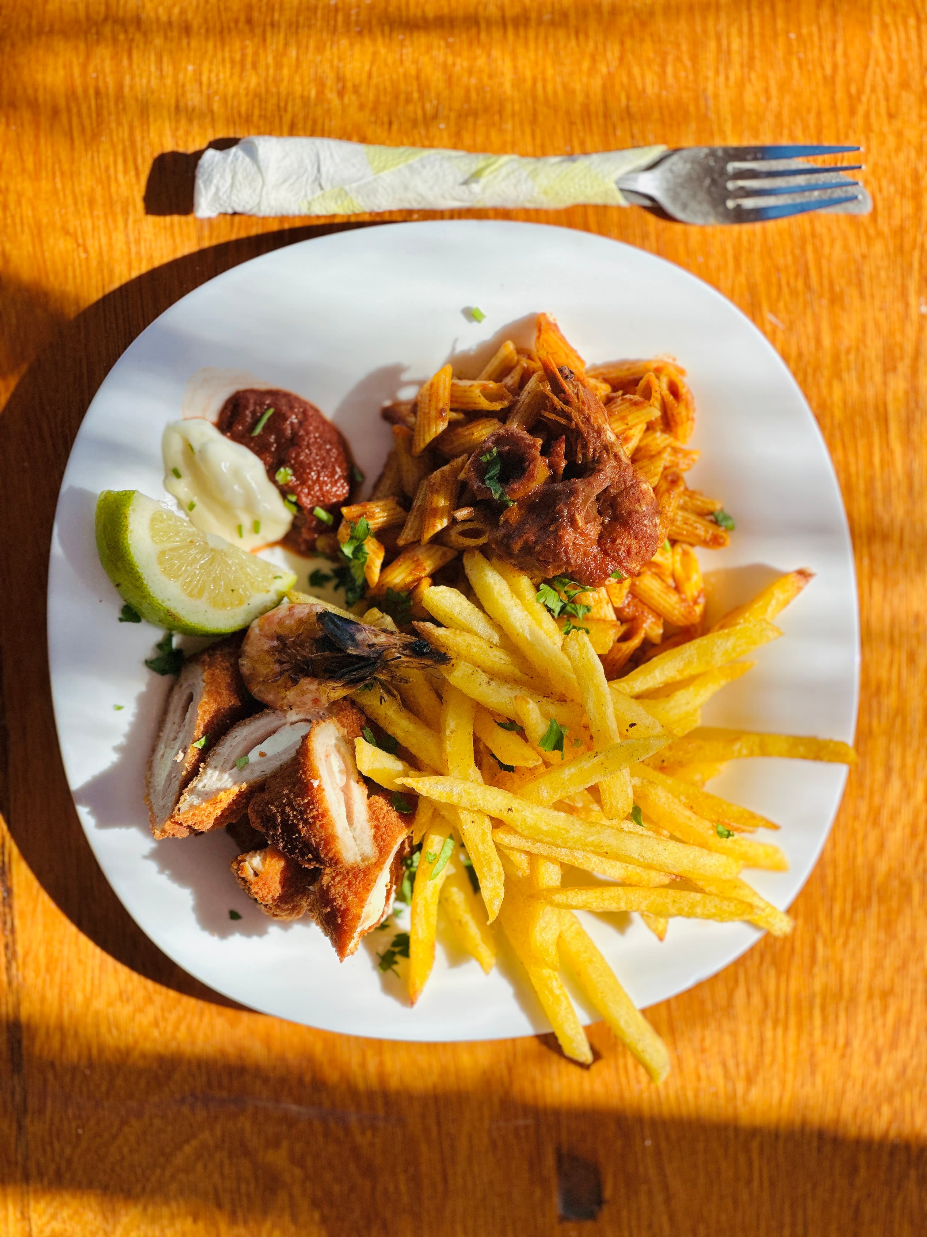 Plat Escalope panée